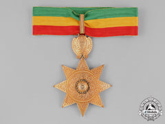 Ethiopia, Empire. An Order Of The Star Of Ethiopia, Ii Class Commander, By Sevadjian
