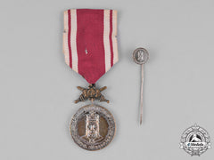 Czechoslovakia. An Order Of Charles Iv, Type Ii, Medal For Merit And Loyalty, 2Nd Class