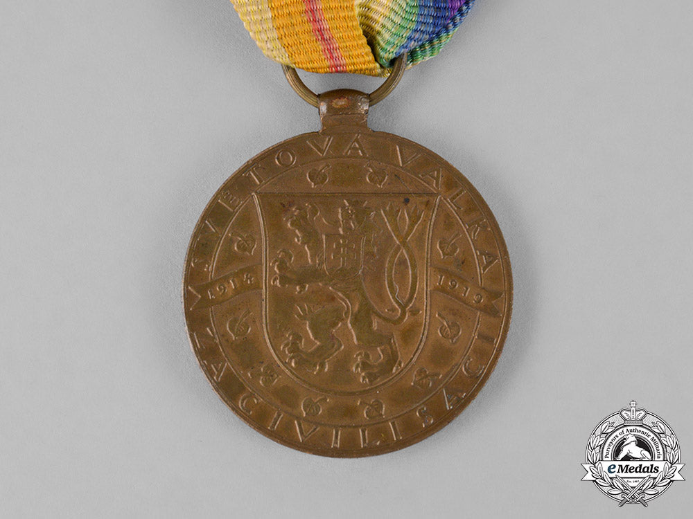 czechoslovakia,_first_republic._a_first_war_victory_medal_c18-023979