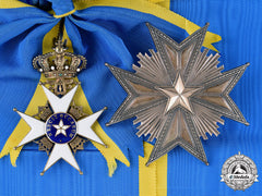 Sweden, Kingdom. An Order Of The North Star, I Class Grand Cross, C.1910