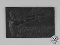 Germany. A 1937 Plaque With Inspirational Quote To The Youths Of Germany