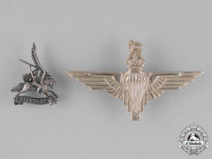 United Kingdom. Two Parachute Regiment Badges
