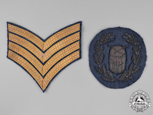 united_kingdom._two_royal_air_force(_rcaf)_drum_major's_insignia_c18-024462