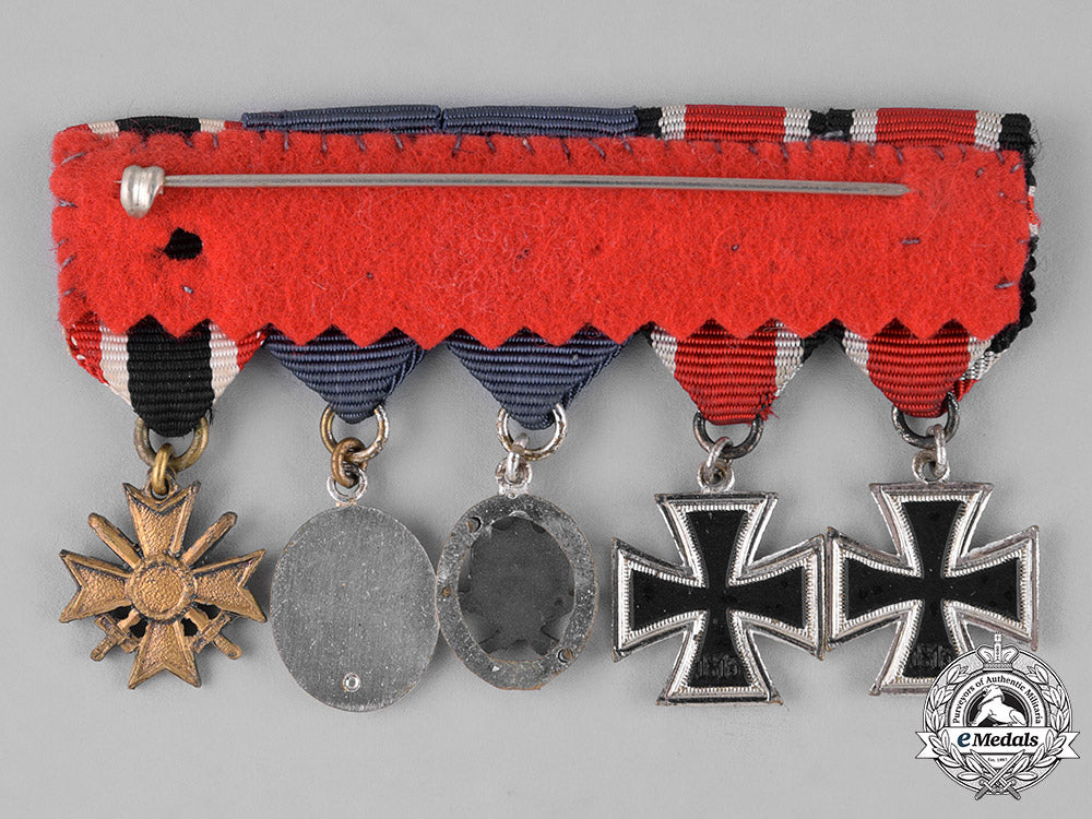 germany,_federal_republic._a_substantial_miniature_medal_bar,_alternative1957_version_c18-024543