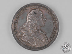 Bavaria, Kingdom. A 1763 Merit Table Medal From The Boica Academy Of Science