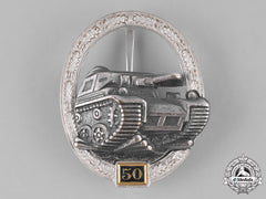 Germany, Federal Republic. A Special Grade Tank Badge For 50 Panzer Engagements, Alternative 1957 Version