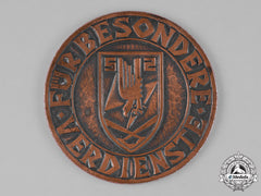 Germany. A 1941 Luftwaffe Flakscheinwerfer- Regiment 2 Merit Table Medal
