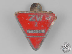 Germany. An Occupied Territories Munition Factory Worker's Lapel Badge
