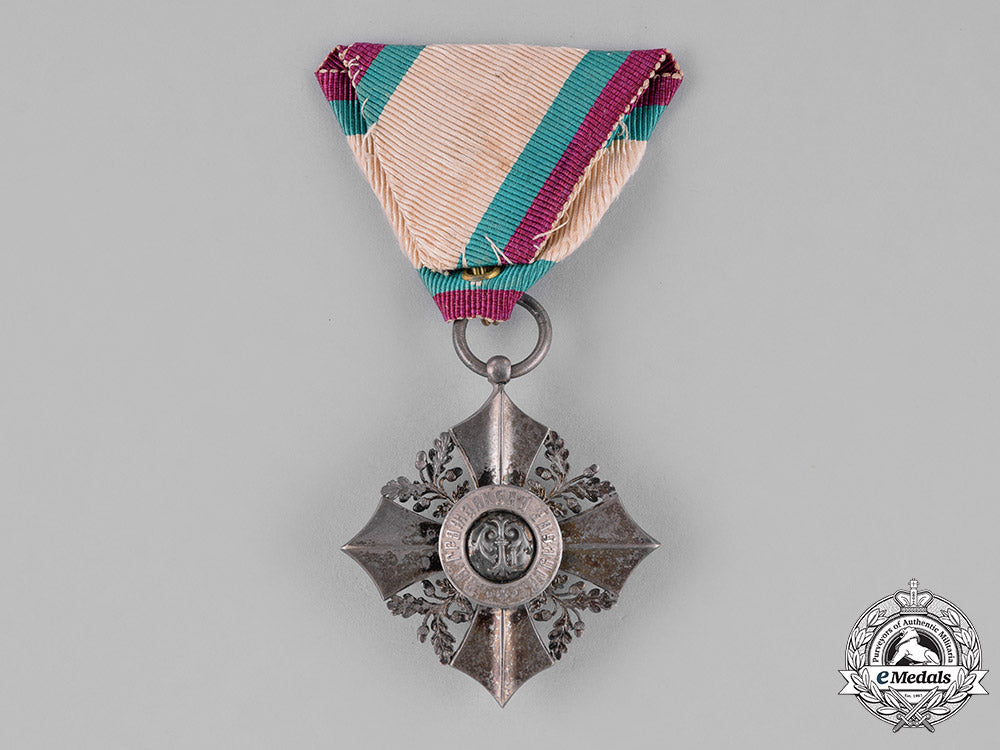 bulgaria,_kingdom._an_order_of_civil_merit,6_th_class_silver_merit_cross,_type_ii(1908-1944)_c18-024844