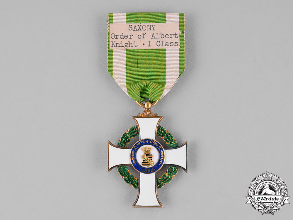 saxony,_kingdom._an_albrecht_order,_first_class_knight,_c.1910_c18-025098