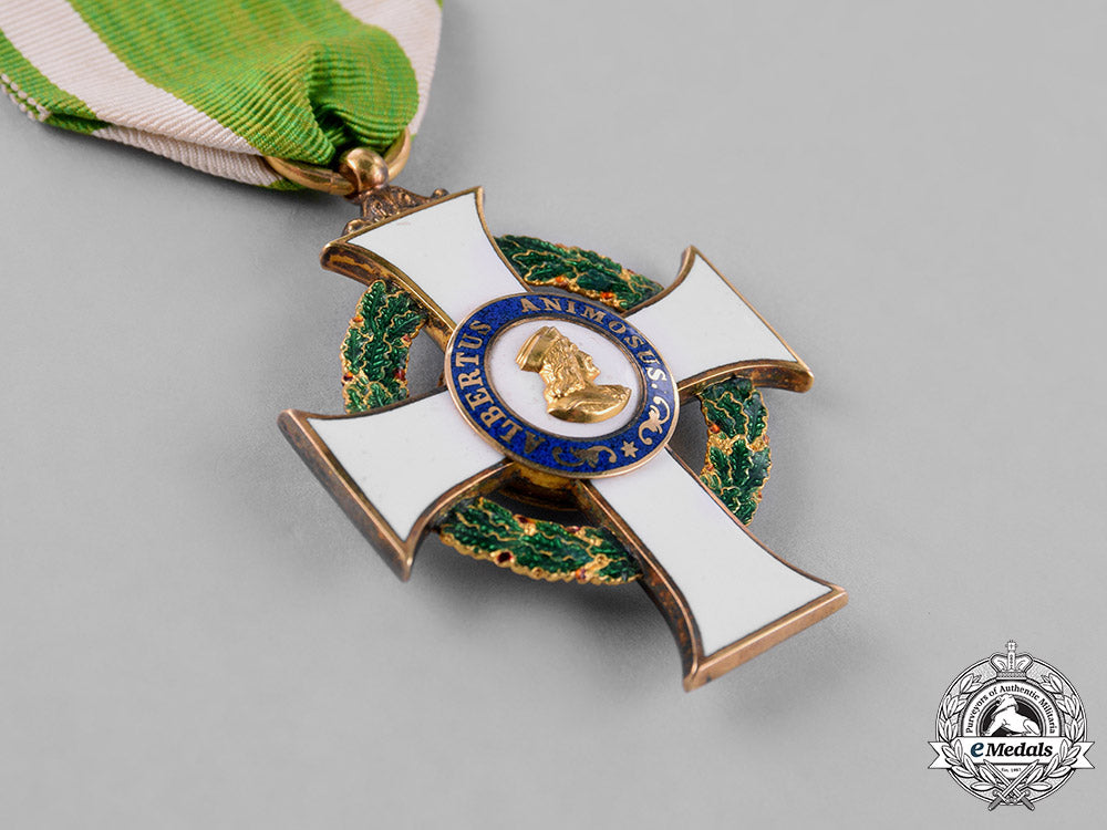 saxony,_kingdom._an_albrecht_order,_first_class_knight,_c.1910_c18-025099