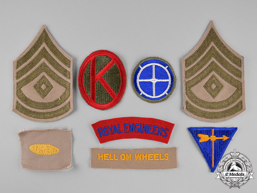 united_states._twenty-_five_embroidered_military_items_c18-025135