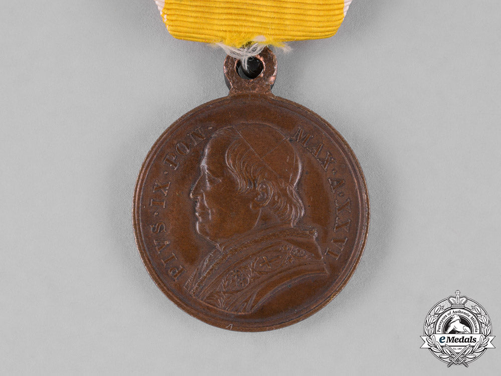 vatican._a_twenty-_fifth_anniversary_of_the_papacy_of_pope_pius_ix_medal,1871_c18-025454