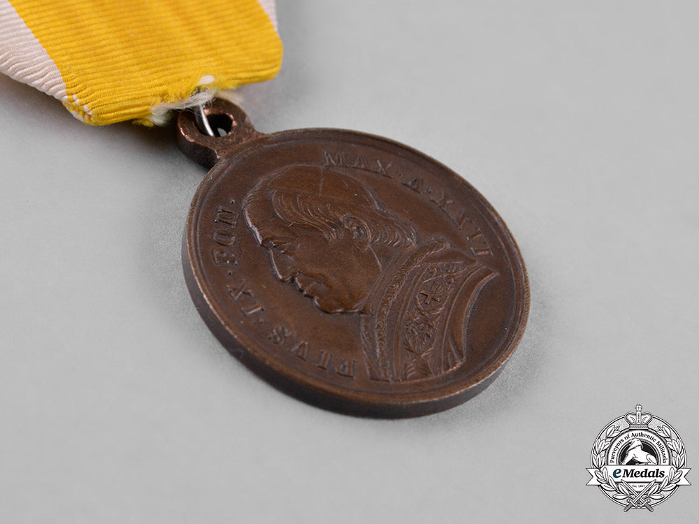 vatican._a_twenty-_fifth_anniversary_of_the_papacy_of_pope_pius_ix_medal,1871_c18-025457