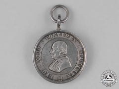 Vatican. A Leo Xiii (1878-1903) Benemerneti Medal, Silver Grade, 2Nd Class, Type I, C.1878