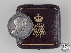 Prussia, State. A Cased King Of Prussia & Augusta Victoria Jubilee Medal