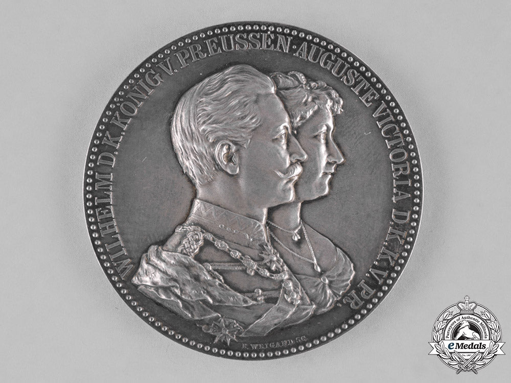 prussia,_state._a_cased_king_of_prussia&_augusta_victoria_jubilee_medal_c18-025540