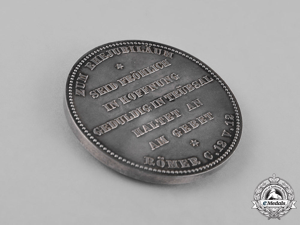 prussia,_state._a_cased_king_of_prussia&_augusta_victoria_jubilee_medal_c18-025542