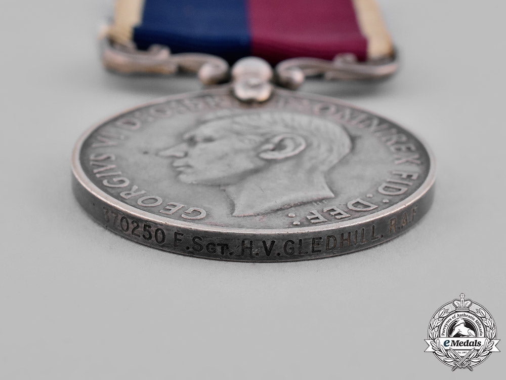 united_kingdom._a_royal_air_force_long_service_and_good_conduct_medal,_to_flight_sergeant_h.v._gledhill,_royal_air_force_c18-025639
