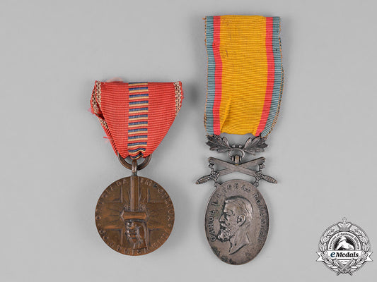 romania,_kingdom._two_awards&_decorations_c18-025829