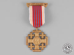 Vatican. A Medal Of The Holy Land, Pilgrims Jerusalem Cross Of Honour, Gold Grade