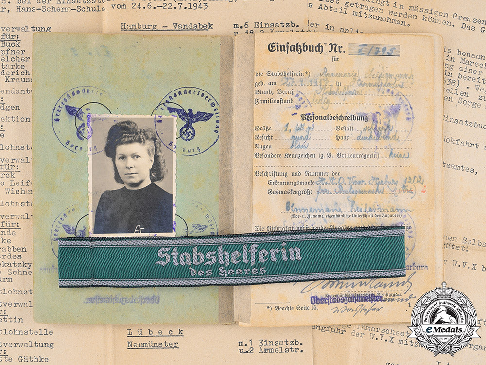 germany,_heer._a_cuff_title&_document_collection_to_female_staff_helper_at_volkswagen_factory,1943-45_c18-025977_1_1