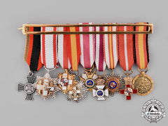 Spain, Franco Period. A Miniature Group Of Nine Medals & Decorations