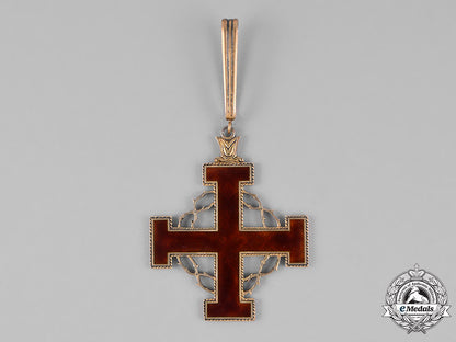 vatican._an_equestrian_order_of_the_holy_sepulchre_of_jerusalem_cross_of_merit,_grand_cross,_c.1965_c18-026062