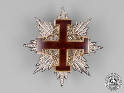 vatican._an_equestrian_order_of_the_holy_sepulchre_of_jerusalem_cross_of_merit,_grand_cross,_c.1965_c18-026066