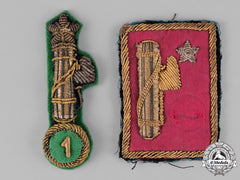 Italy. Two  Fascist Military Insignia, C.1940