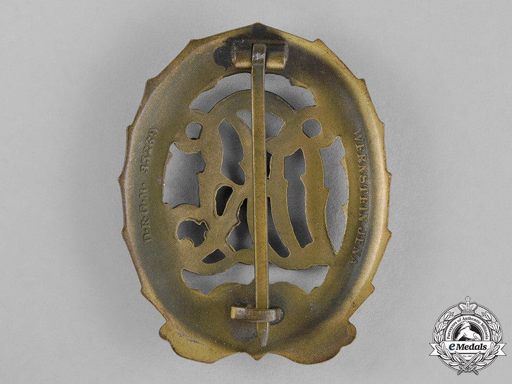 germany._a_drl_sports_badge,_bronze_grade,_with_matching_stick_pin,_by_wernstein_c18-026201