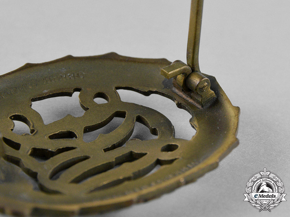 germany._a_drl_sports_badge,_bronze_grade,_with_matching_stick_pin,_by_wernstein_c18-026205