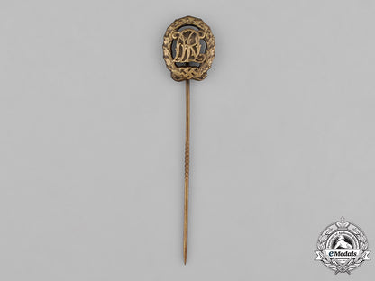germany._a_drl_sports_badge,_bronze_grade,_with_matching_stick_pin,_by_wernstein_c18-026210