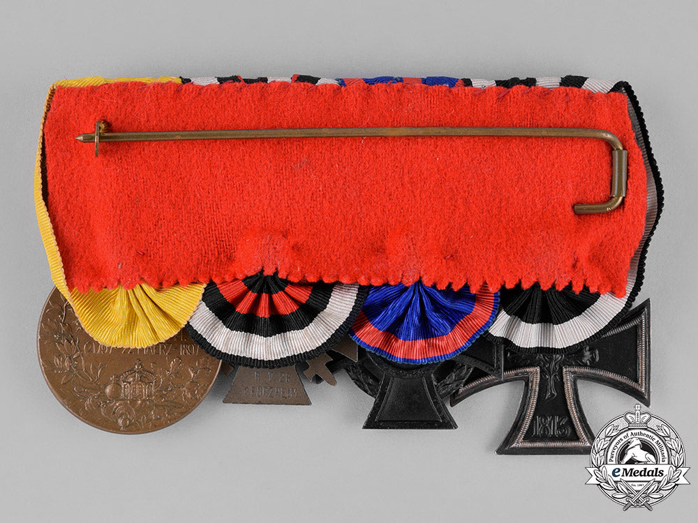 germany,_empire._a_first_war_german_medal_bar_with_four_medals,_awards,_and_decorations_c18-026429