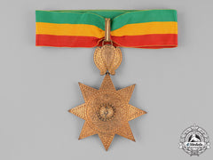 Ethiopia, Empire. An Order Of The Star Of Ethiopia, Ii Class, Commander