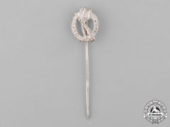 Germany. An Infantry Assault Badge Miniature Stick Pin, Silver Grade