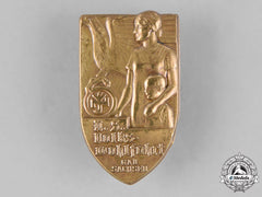 Germany. A Region Saxony National Socialist People’s Welfare Organization Donation Badge