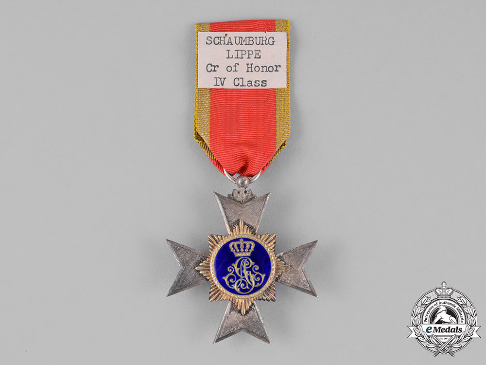 schaumburg-_lippe._a_princley_schaumburg-_lippe_houseorder,_fourth_class,_c.1910_c18-026740