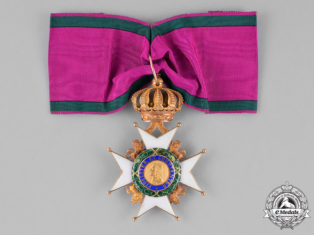 saxe-_gotha/_altenburg_ernestine._an_ernestine_house_order_in_gold,_commander_cross,_c.1900_c18-026756