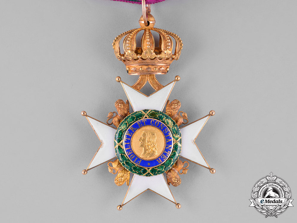 saxe-_gotha/_altenburg_ernestine._an_ernestine_house_order_in_gold,_commander_cross,_c.1900_c18-026757