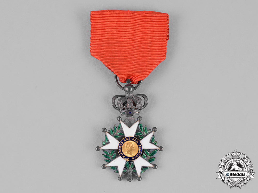 france,_second_empire._an_order_of_the_legion_of_honour,_reduced_size,_c.1860_c18-026795