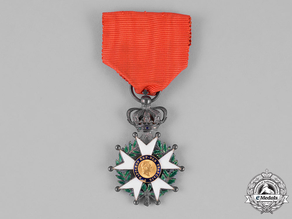 france,_second_empire._an_order_of_the_legion_of_honour,_reduced_size,_c.1860_c18-026795