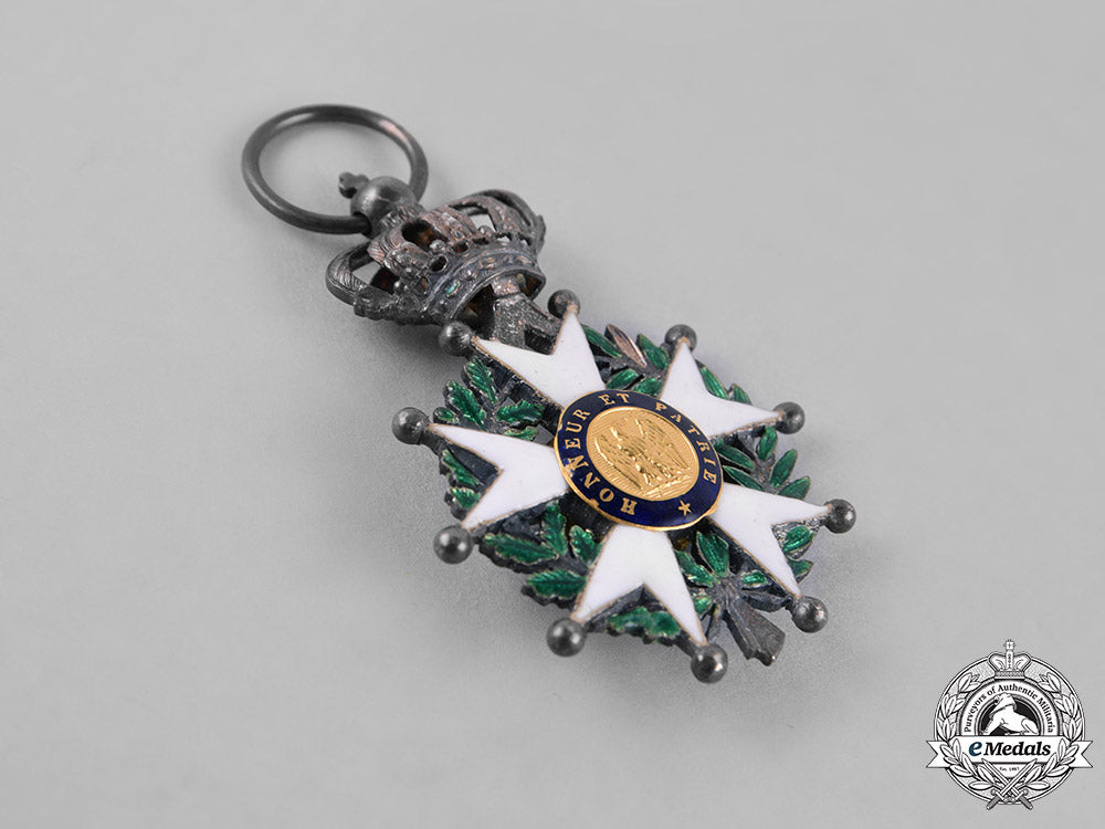 france,_second_empire._an_order_of_the_legion_of_honour,_reduced_size,_c.1860_c18-026799