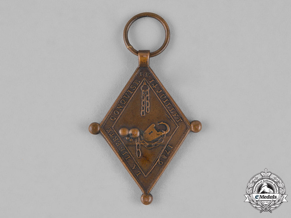 france,_third_republic._a_medal_for_the_vanquishers_of_the_bastille_in1789_c18-026860