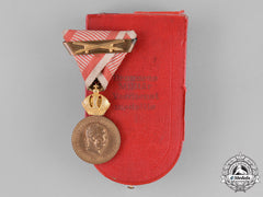 Austria, Empire. Military Merit Medal, Bronze Grade With Case