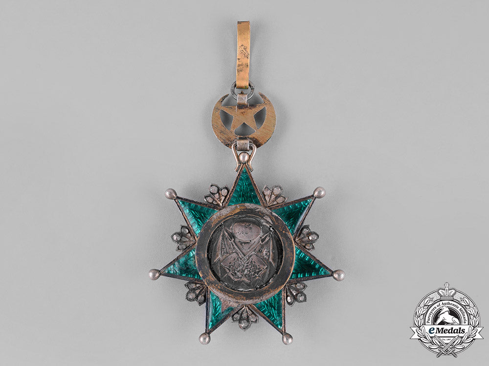 turkey,_ottoman_empire._an_order_of_osmania(_osmanli);_iii_class_commander_c18-026915