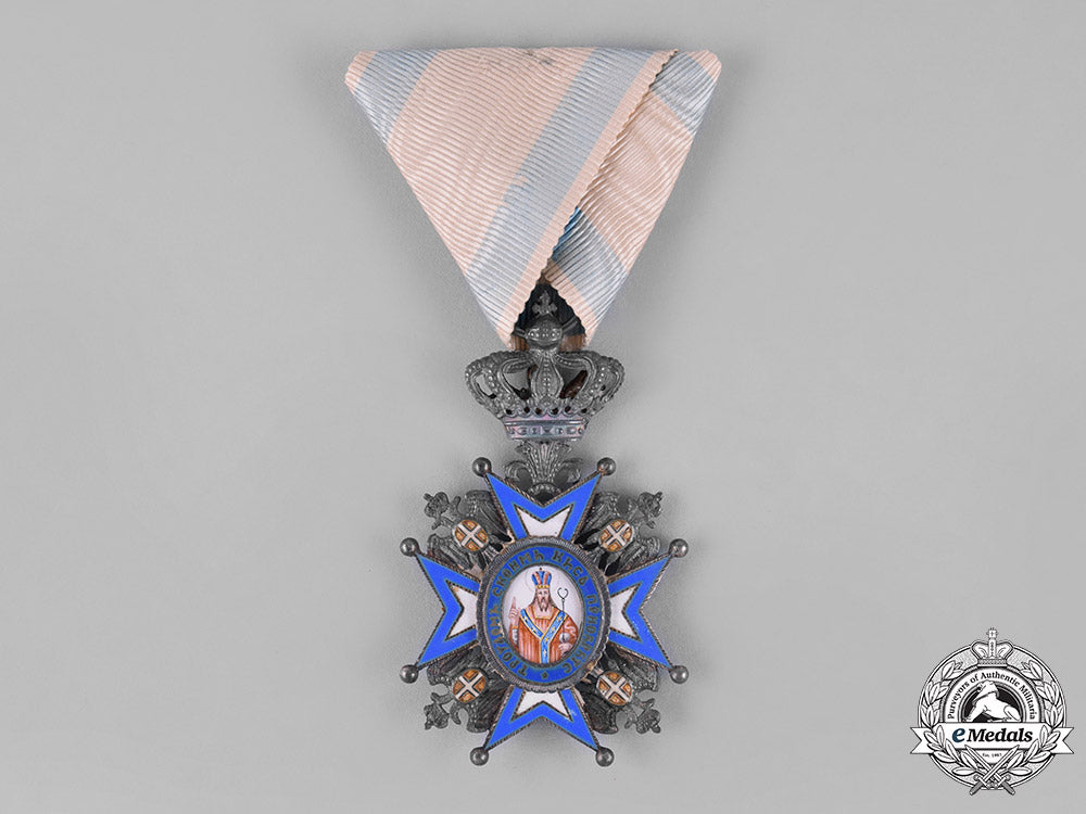 serbia,_kingdom._an_order_of_st._sava,_v_class_knight,_c.1910_c18-026918