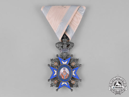 serbia,_kingdom._an_order_of_st._sava,_v_class_knight,_c.1910_c18-026918