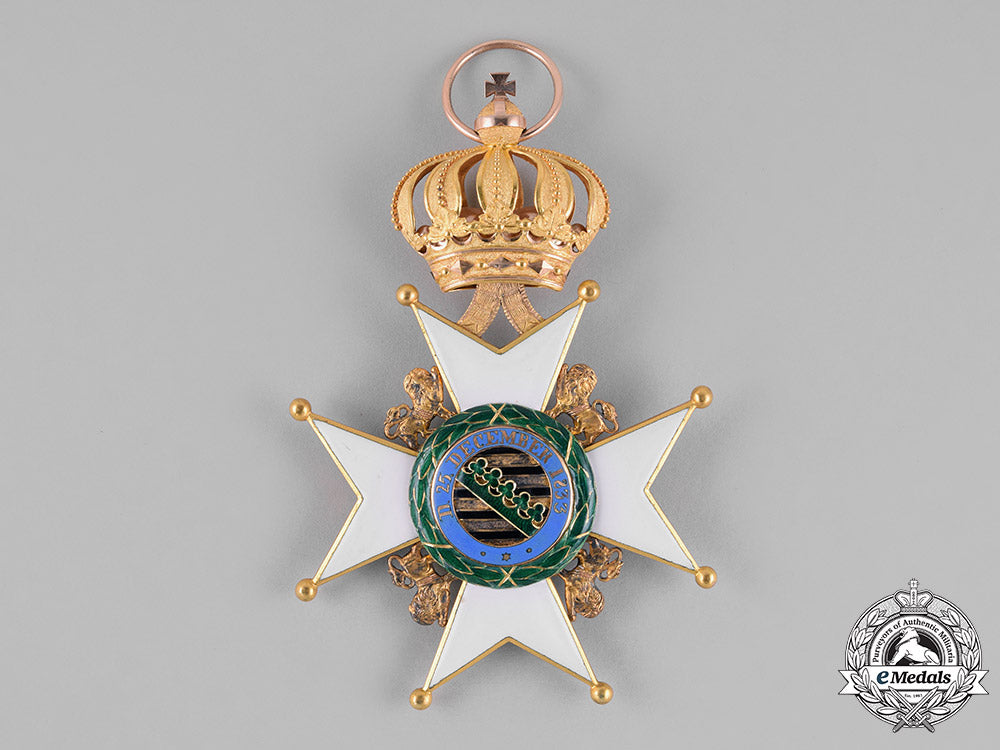 saxe-_gotha/_altenburg_ernestine._an_ernestine_house_order_in_gold,_grand_cross,_c.1900_c18-026965
