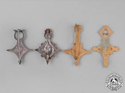 france,_republic._sixteen_overseas_service_french_military_insignia_badges_c18-027000_1